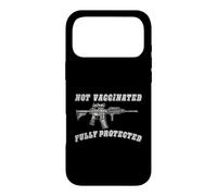 Carcasa para iPhone 17 Pro MAX Not Vaccinated Fully Protected Second Amendment