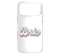 Carcasa para iPhone 17 Pro MAX Novia Despedida de Soltera, Fiesta Nupcial, Boda Retro