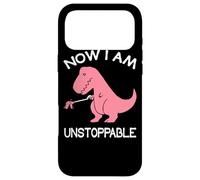 Carcasa para iPhone 17 Pro MAX Now I'm Unstoppable - Funny T-Rex Dinosaur