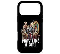 Carcasa para iPhone 17 Pro MAX Nuestra Señora la Santísima Madre Títulos Marianos Latinos Católica