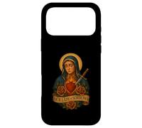 Carcasa para iPhone 17 Pro MAX Nuestra Señora Siete Dolores Corazón Inmaculado Diseño Latino