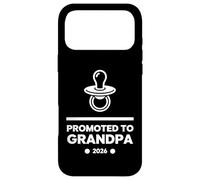 Carcasa para iPhone 17 Pro MAX Nuevo diseño Divertido de Anuncio de Llegada de bebé Grandpa EST 2026
