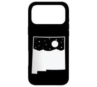 Carcasa para iPhone 17 Pro MAX Nuevo México Amanecer en Mapa Esquema USA