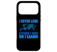 Carcasa para iPhone 17 Pro MAX Nunca pierdo, ni gano ni aprendo como Trader del Mercado de