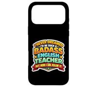 Carcasa para iPhone 17 Pro MAX Nunca soñé Que me convertiría en un Maestro de inglés rudo Pero aquí