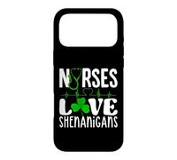 Carcasa para iPhone 17 Pro MAX Nurses Love Shenanigans | St Patricks Day