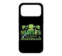Carcasa para iPhone 17 Pro MAX Nurses Love Shenanigans | St Patricks Day