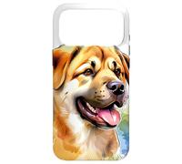 Carcasa para iPhone 17 Pro MAX Obra de Arte de Acuarela de Perro Rafeiro do Alentejo