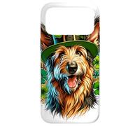 Carcasa para iPhone 17 Pro MAX Obra de Arte del Día de San Patricio de Berger Picard Dog