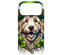Carcasa para iPhone 17 Pro MAX Obra de Arte del Día de San Patricio para Perros de Rafeiro do Alentejo
