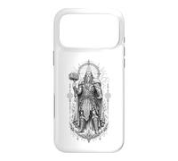 Carcasa para iPhone 17 Pro MAX Obra de Arte mitológica de Thor Thunder God Norse Hammer Rune