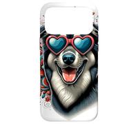 Carcasa para iPhone 17 Pro MAX Obra de Arte para el Día de San Valentín de un Perro de Rafeiro do Alentejo