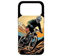 Carcasa para iPhone 17 Pro MAX Obras de Arte de Ciclismo de montaña