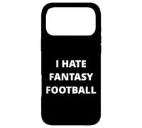 Carcasa para iPhone 17 Pro MAX Odio el fútbol de fantasía