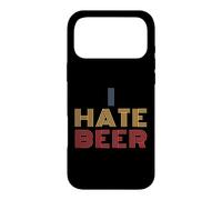 Carcasa para iPhone 17 Pro MAX Odio la Cerveza Retro años 70 Vintage