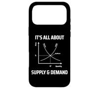 Carcasa para iPhone 17 Pro MAX Oferta y Demanda Economista y Profesor de economía Divertida