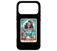 Carcasa para iPhone 17 Pro MAX Off My Meds Unhinged Tarot Card Funny Graphic