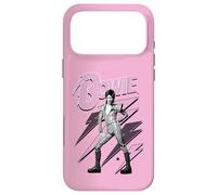 Carcasa para iPhone 17 Pro MAX Oficial David Bowie Pink Lightning Ziggy Stardust