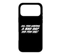 Carcasa para iPhone 17 Pro MAX Oh, ¿has Tenido un Mal día, moriste? | Hungover