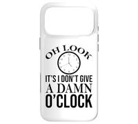 Carcasa para iPhone 17 Pro MAX Oh Look It's I Do Not Give a Damn O'Clock Retirement