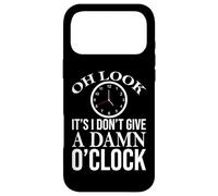 Carcasa para iPhone 17 Pro MAX Oh Look It's I Dont A Give Damn O'Clock Coworker Retirement