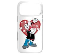 Carcasa para iPhone 17 Pro MAX Oh Popeye The Sailor Man Olive OYL Love Día de San Valentín