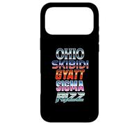 Carcasa para iPhone 17 Pro MAX Ohio Skibidi Gyatt Sigma Rizz