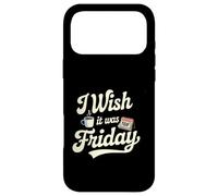 Carcasa para iPhone 17 Pro MAX Ojalá Fuera Viernes café TGIF Vibes de Fin de Semana