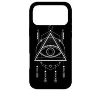 Carcasa para iPhone 17 Pro MAX Ojo Que Todo lo ve Astrología Pirámide Ojo de Dios Regalo