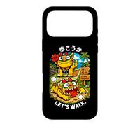 Carcasa para iPhone 17 Pro MAX Okinawa japonés Shisa Beach Path Kawaii Kanji Souvenir