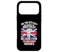Carcasa para iPhone 17 Pro MAX On The Eighth Day God Created The British Pride Heroes