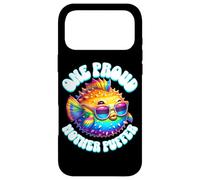 Carcasa para iPhone 17 Pro MAX One Proud Mother Puffer Fish LGBTQ Rainbow Pride Flag