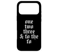 Carcasa para iPhone 17 Pro MAX One Two Three and To The Fo - Rap Hip Hop Rap de la Vieja Escuela