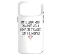 Carcasa para iPhone 17 Pro MAX Online Dating Anniversary Dating App Funny His Her Couples