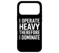 Carcasa para iPhone 17 Pro MAX Opero Mucho, por lo Tanto Domino la construcción Divertida