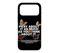 Carcasa para iPhone 17 Pro MAX Ora por ello Tanto como pienses en ello Fe Cristiana