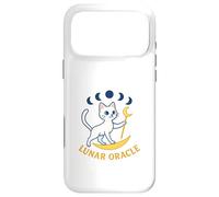 Carcasa para iPhone 17 Pro MAX Oráculo Lunar, Gato Lunar místico