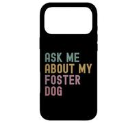 Carcasa para iPhone 17 Pro MAX Orgullosa mamá adoptiva papá preguntarme por mi Perro adoptivo mamá