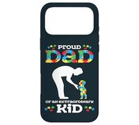 Carcasa para iPhone 17 Pro MAX Orgulloso Padre de un niño extraordinario: Padre de Conciencia sobre el Autismo