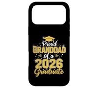 Carcasa para iPhone 17 Pro MAX Orgulloso Padre de una Clase 2026, Graduado de último año, 26