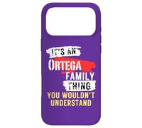 Carcasa para iPhone 17 Pro MAX Ortega Family Name