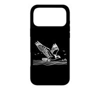 Carcasa para iPhone 17 Pro MAX Osprey Arte Lineal Ornitólogo