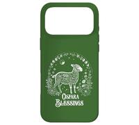 Carcasa para iPhone 17 Pro MAX Ostara Blessings Pagan Spring Lamb Floral Moon Ostara