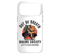 Carcasa para iPhone 17 Pro MAX out of Breath Hiking Society Funny Big Foot Hiker