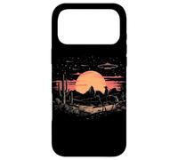 Carcasa para iPhone 17 Pro MAX OVNI Cowboy Western Canyon Paisaje Alien Desierto Vibes