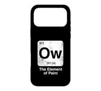 Carcasa para iPhone 17 Pro MAX OW The Element of Pain Tabla Periódica Divertida Ciencia
