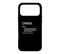 Carcasa para iPhone 17 Pro MAX Owen Is The Best Funny Name Definition Owen