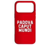 Carcasa para iPhone 17 Pro MAX Padova Caput Mundi Città Simpatica Uomo Donna Bambino