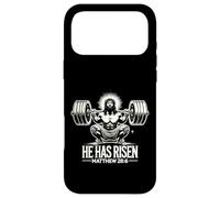 Carcasa para iPhone 17 Pro MAX Padre Perdóname por Estas Ganancias - Jesus Gym Motivational