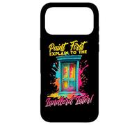 Carcasa para iPhone 17 Pro MAX Paint First Explain TO The Landlord Later